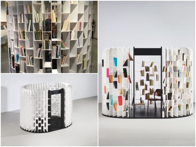 bibliothèque ovale - blog déco - clem around the corner