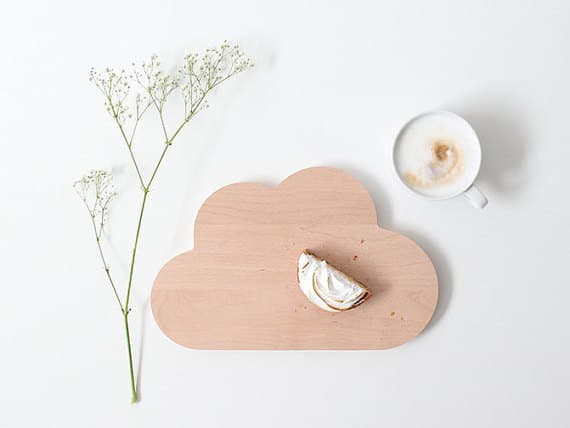 Assiette de présentation pour dessert
