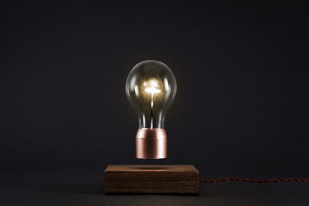 Flyte lampe en lévitation