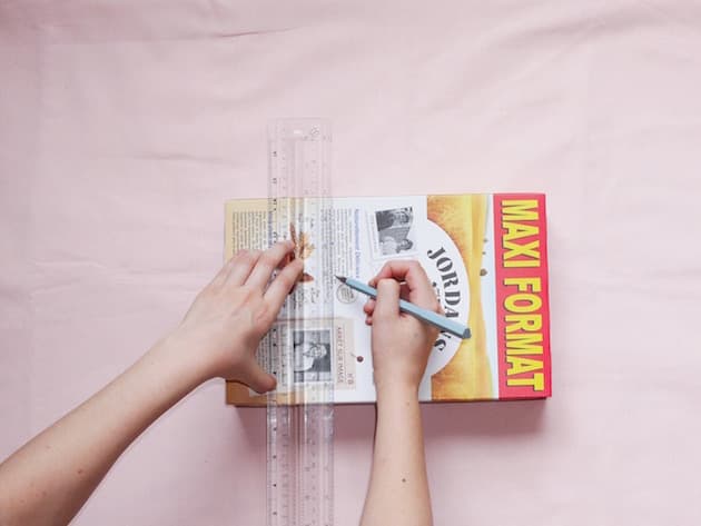 Semaine du papier peint DIY organiseur de bureau