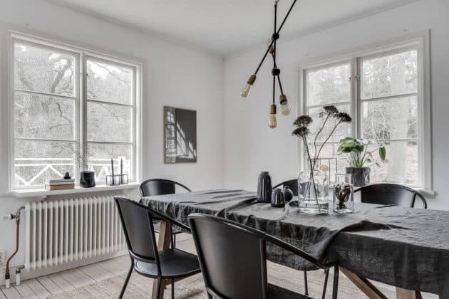 salle à manger scandinave hygge