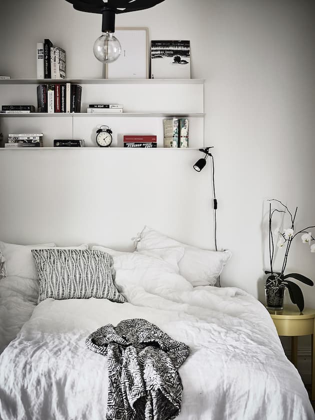chambre décoration retour à Göteborg