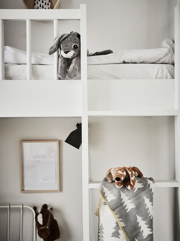 comment aménager une chambre pour deux enfants style scandinave