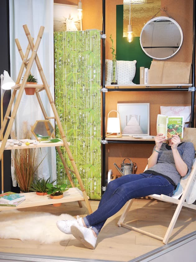 DIY Fabriquer une étagère échelle matériel