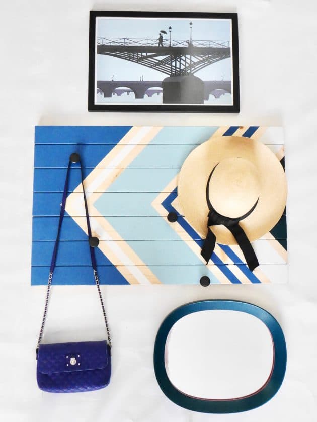 créa déco Fabriquer un porte manteau mural
