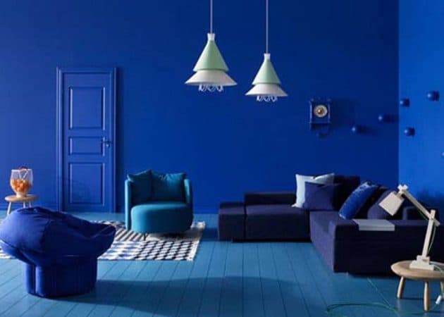 total look de bleu indigo