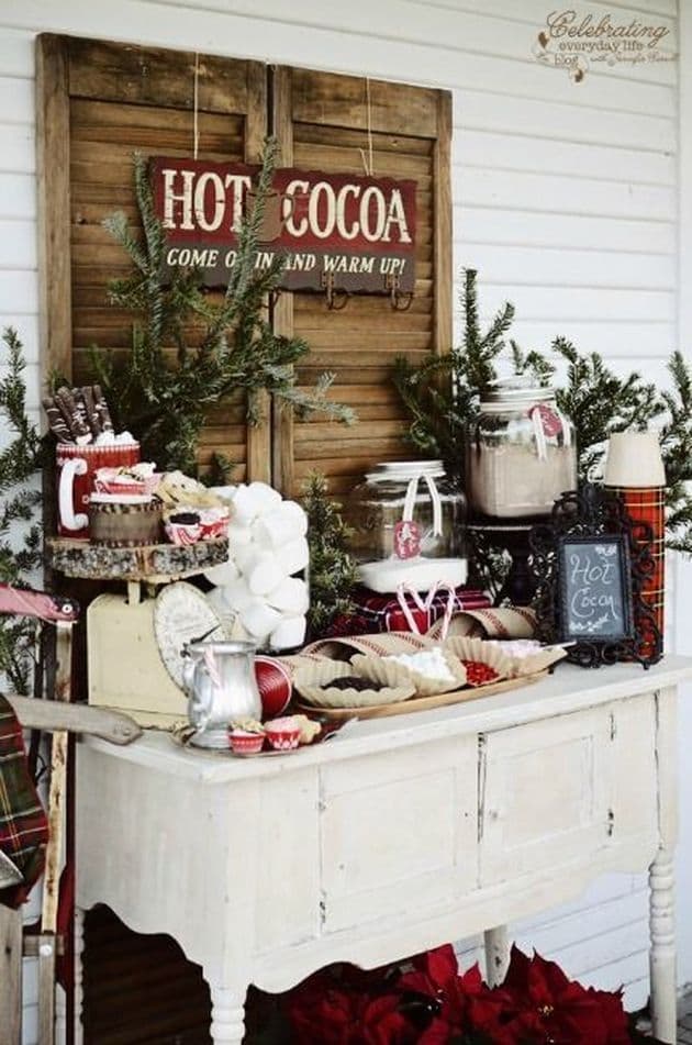 bar a chocolats chauds sapin lait chaud hot chocolate sucre mousse chocolat noir 