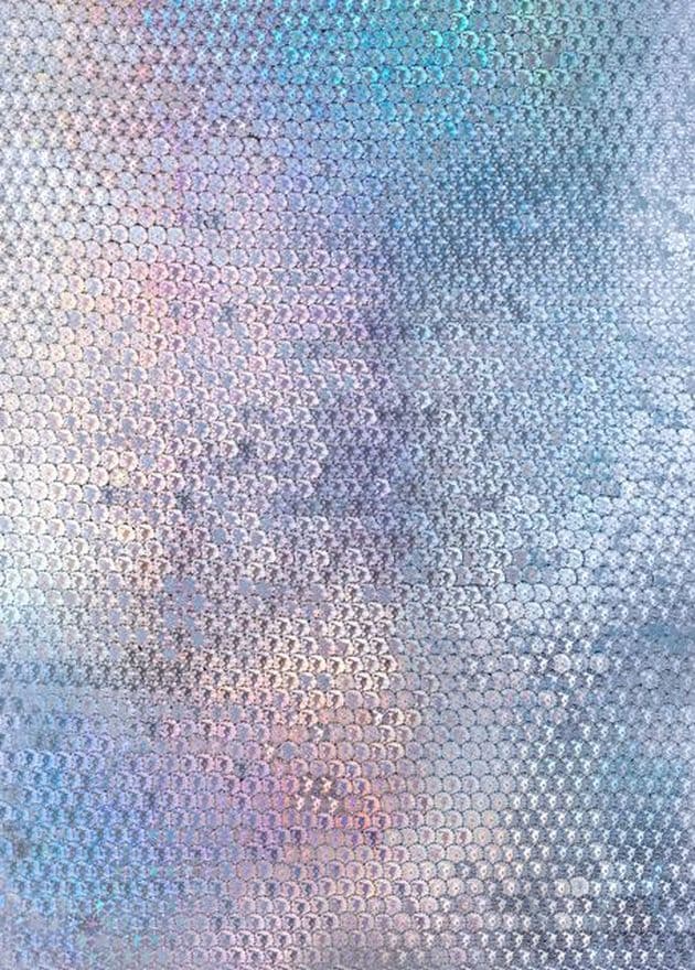 papiper peint matiere sequins pailettes irise holo nuances argent bleu rose violet sirene licorne reve