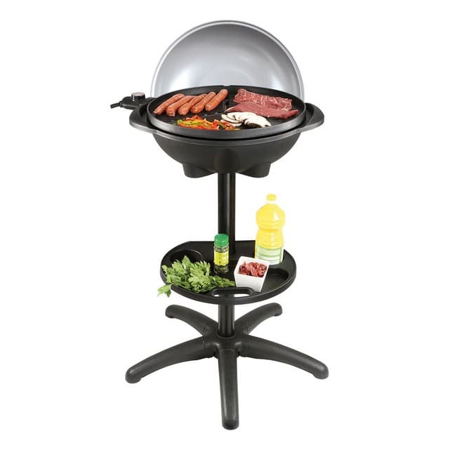 barbecue electrique sur pieds pour soiree piscine party terrasse balcon