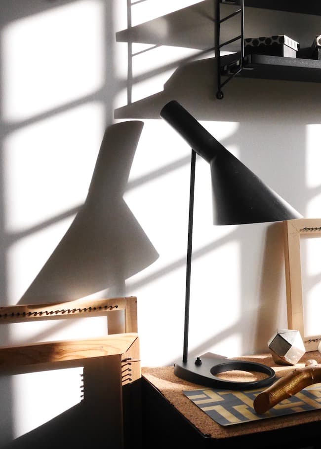 lampe AJ mini Poulsen icône design 60s 50s