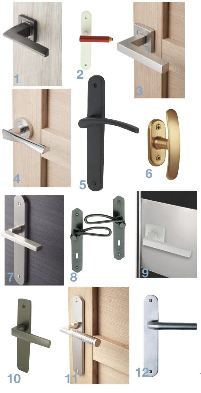 décorer une porte poignée design changer blog déco clem around the corner