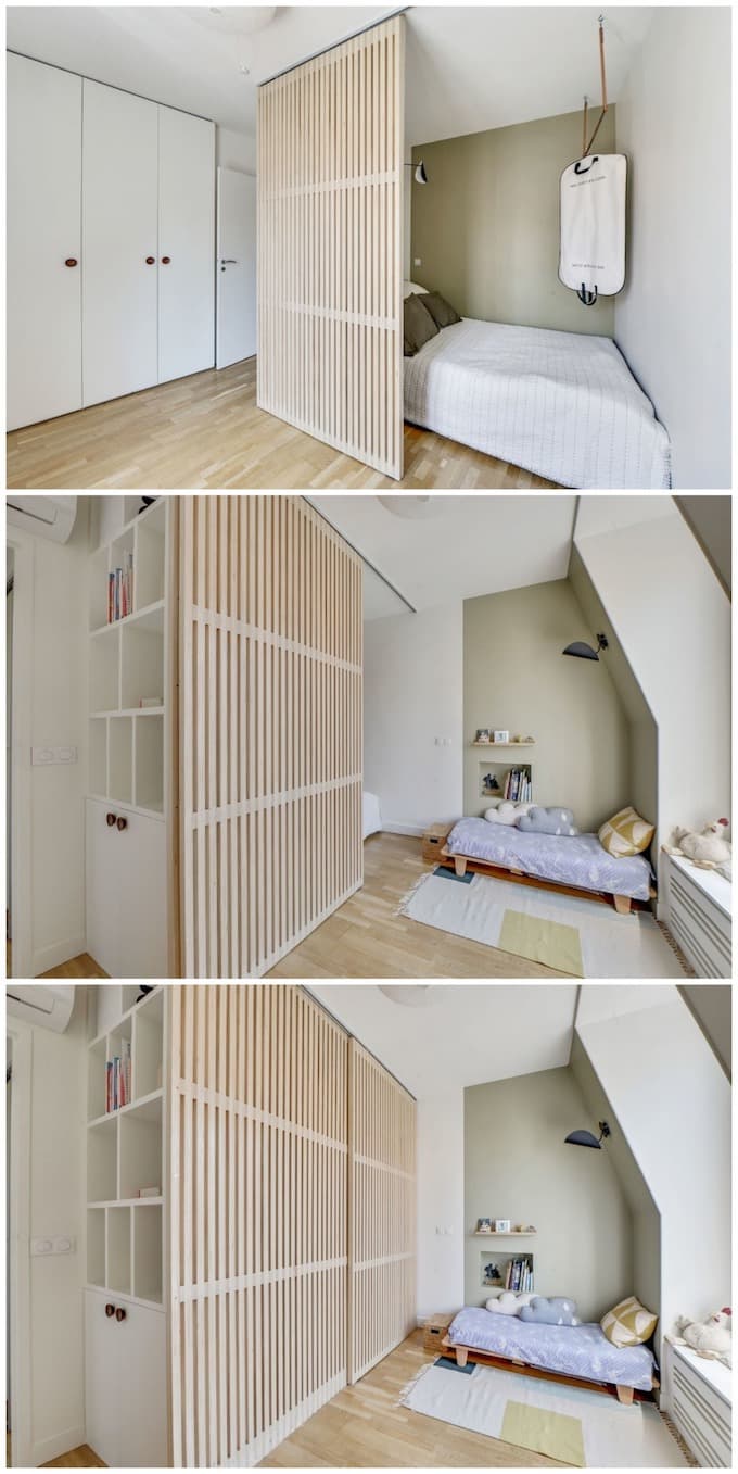 deux chambres en une 37m2 appartement familial paris blog deco clem around the corner