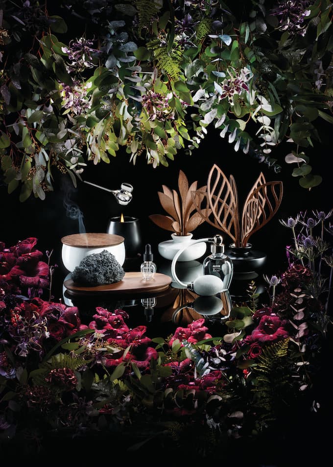 Collection de bougies Alessi The Five Seasons imaginée par Marcel Wanders