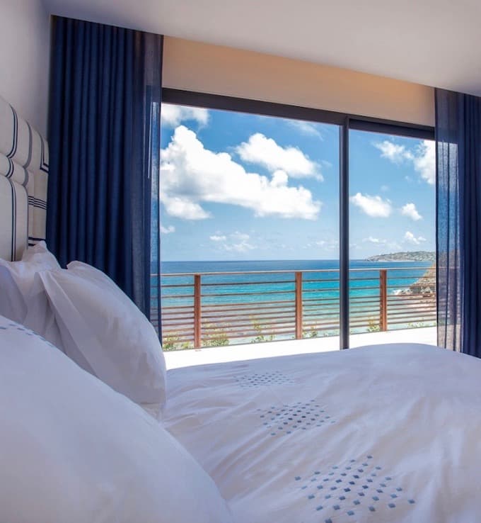 chambre bleue coin de paradis aux antilles blog deco clemaroundthecorner