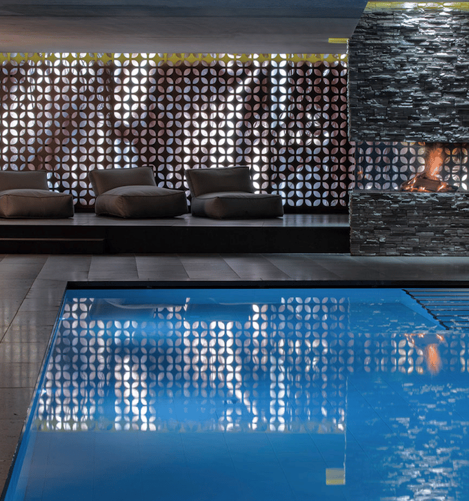 hotel chic en pleine montagne piscine spa repos détente blog déco clem around the corner