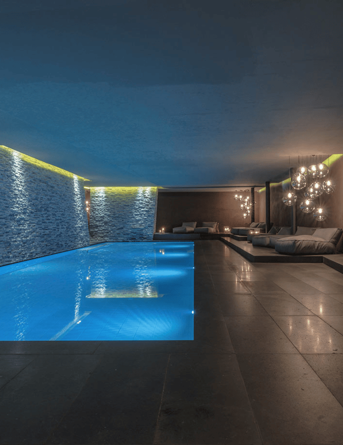 hotel chic en pleine montagne spa piscine blog déco clem around the corner
