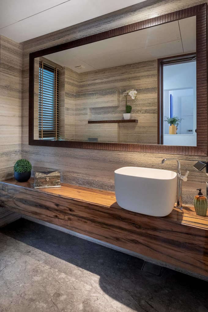 villa tropicale salle de bain style japonais zen - blog déco - clem around the corner