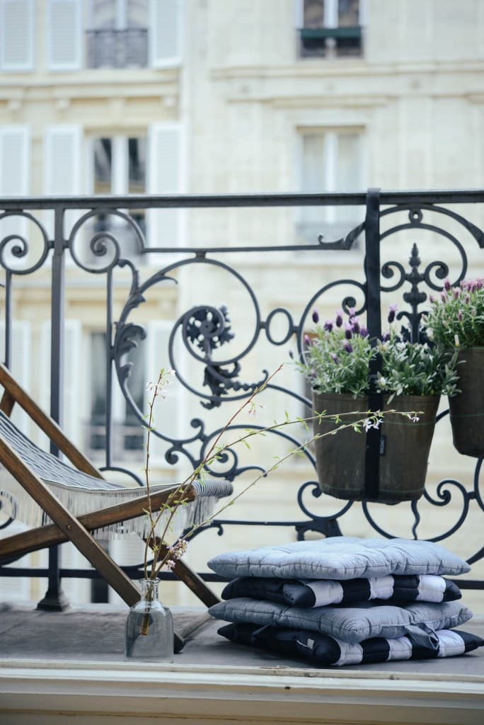 mini transat déco petit balcon detente diy