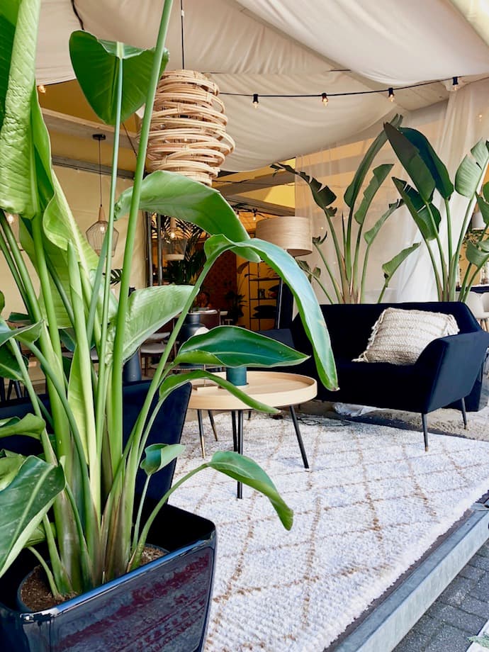 zuiver design hollandais meubles salon extérieur tente style bohème chic scandinave urban jungle - Blog déco - Clem Around The Corner