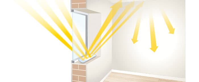 Espaciel intérieur lumineux même en hiver