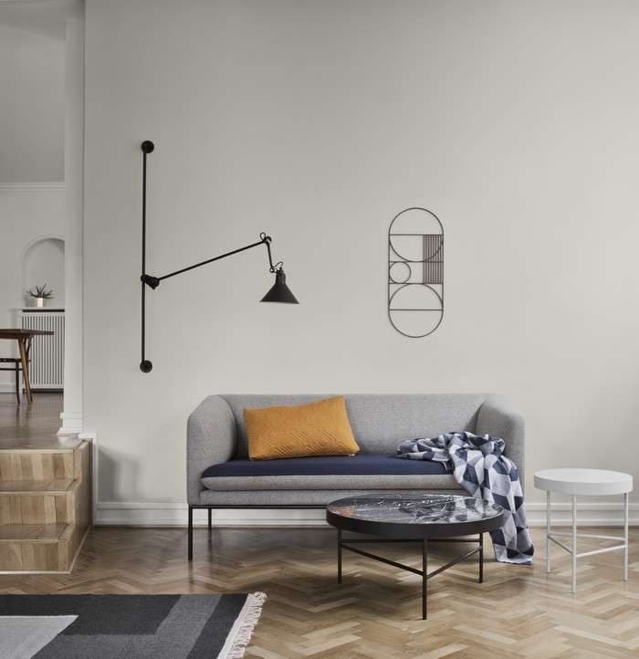 ambiance cosy dans ce salon minimaliste