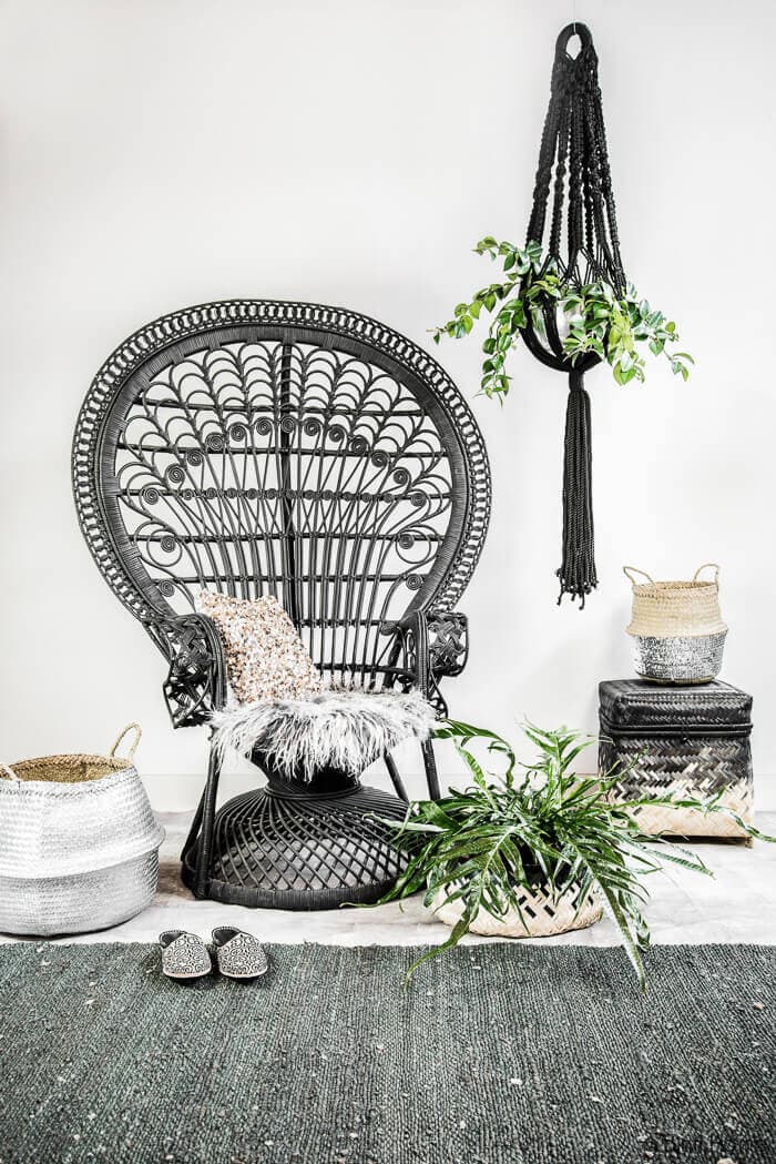 le fauteuil emmanuelle decoration urban jungle loft clematc