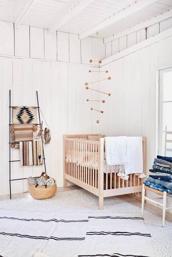 deco ethnique bois enfant bebe nature