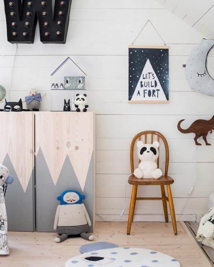 buffet diy commode meuble bas ikea hack enfant ivar