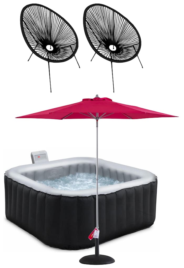 terrasse et jardin couple jacuzzi piscine amenagement exterieur blog deco design outdoor