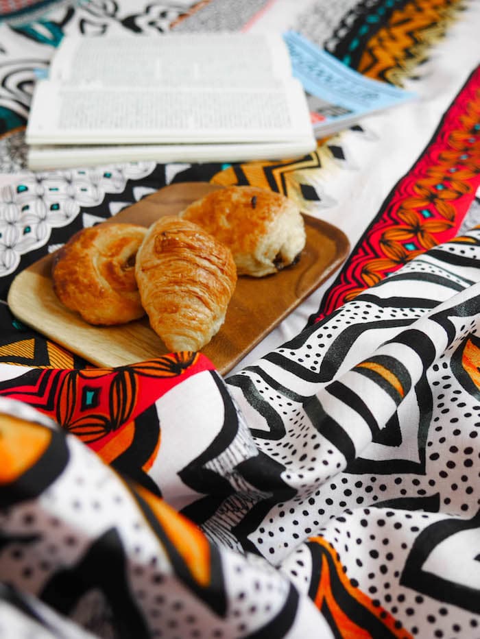 idee fete des meres cadeaux lit parure de lit croissant