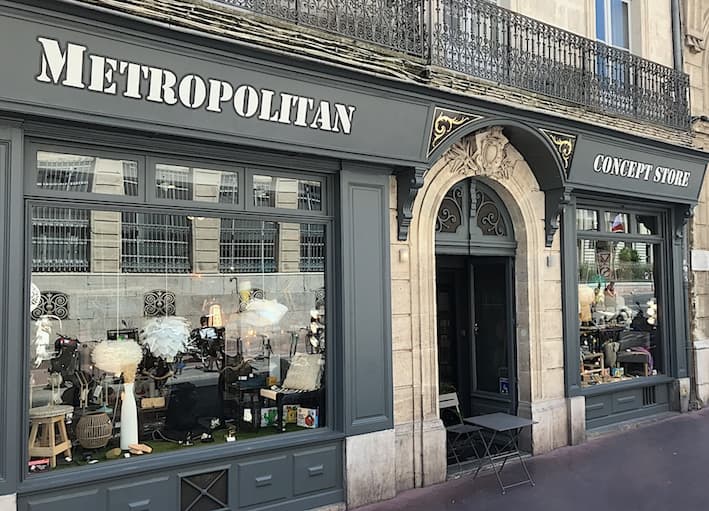 Metropolitan Concept Store à Montpellier avec objets déco et idées cadeaux