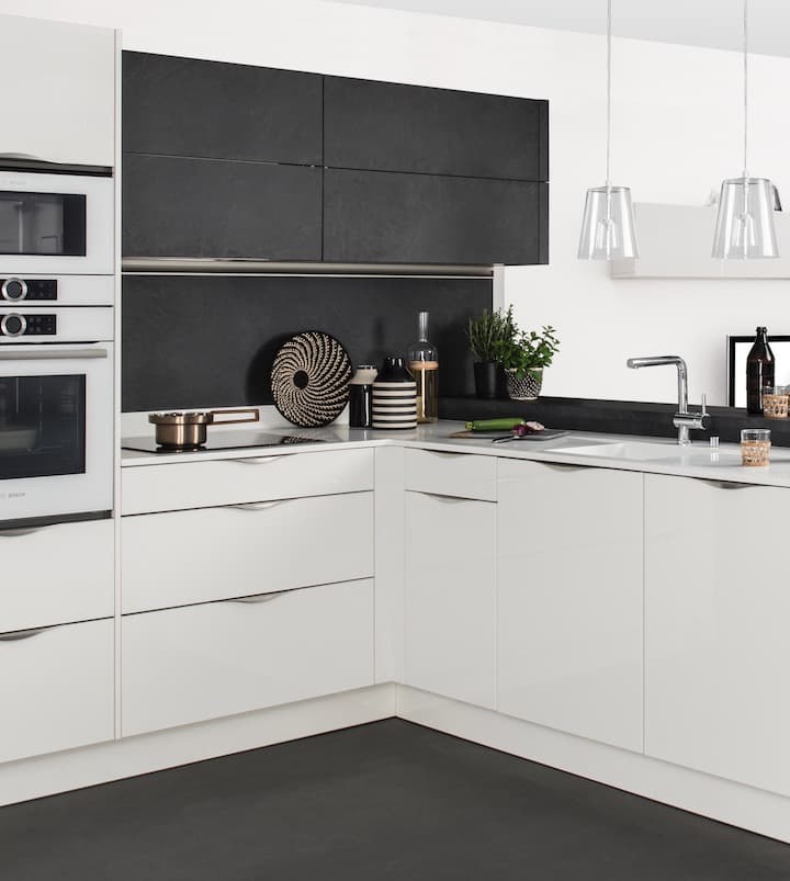 avis darty cuisine noire mat blanche design moderne salon studio