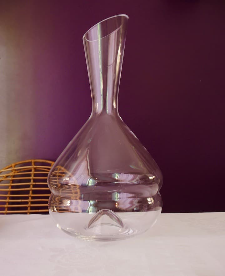 avis carafe a vin macaron chef et sommelier bordeaux mur prune violet aubergine