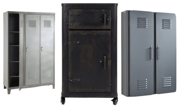 grande armoire métallique rangement casiers