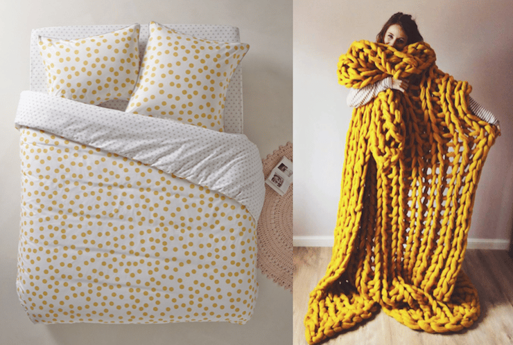 plaid grosse maille tricot couvre lit