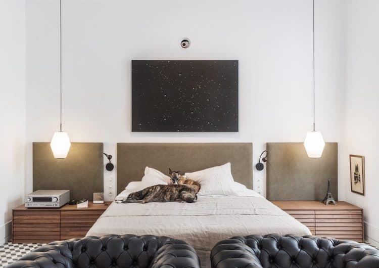 visite blog deco symétrie axiale chambre cosy minimaliste