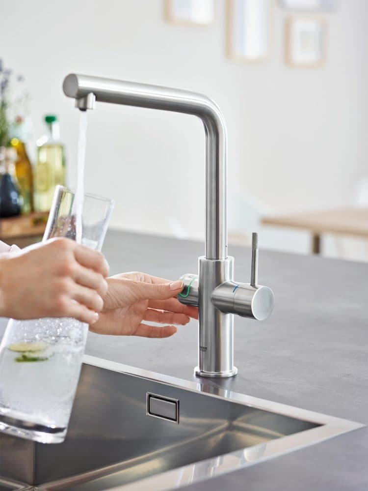 grohe blue home robinet eau petillante gazeuse
