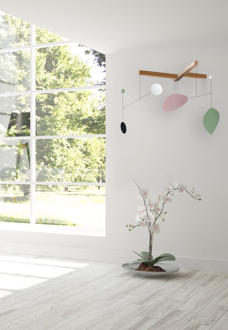 virvoltan mobile mural pour adulte calder