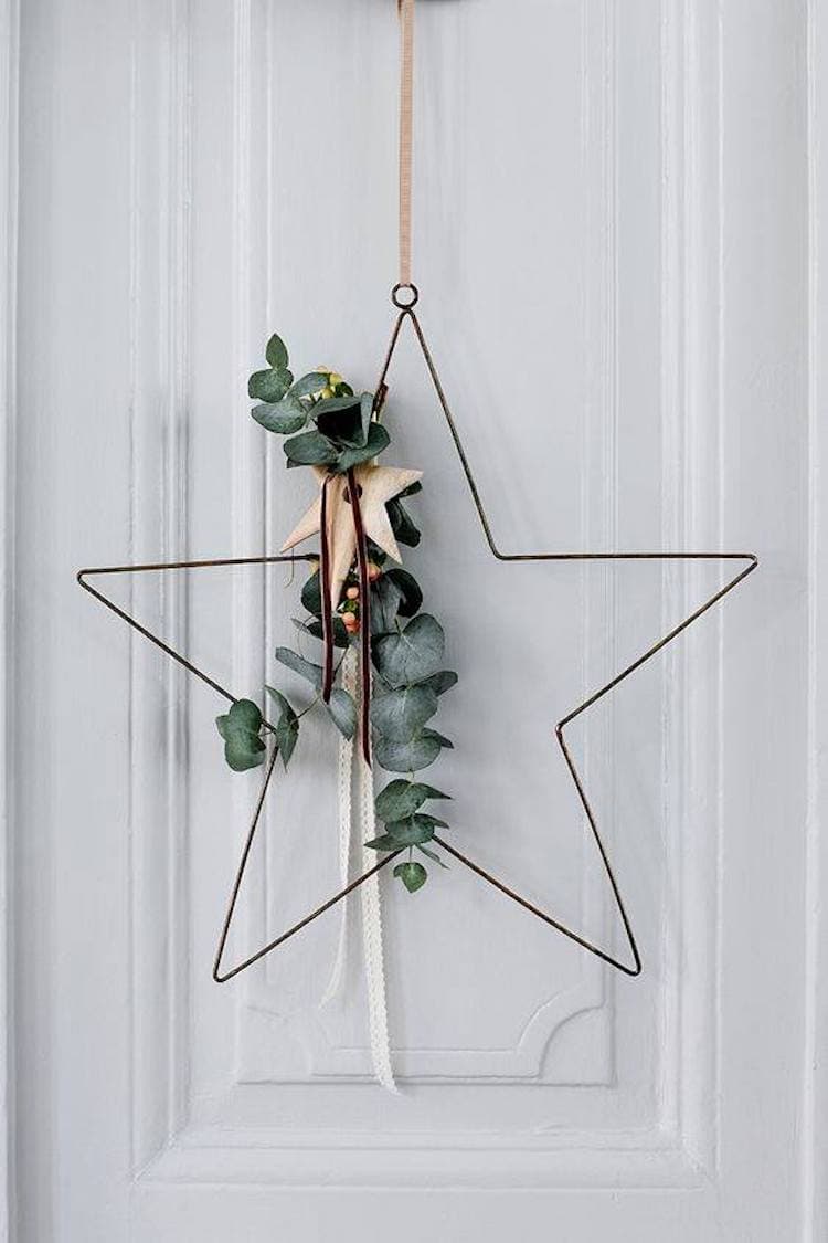 tables de noel etoile