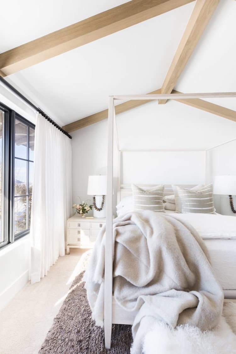 visite deco home tour blog design chalet blanc montagne park city