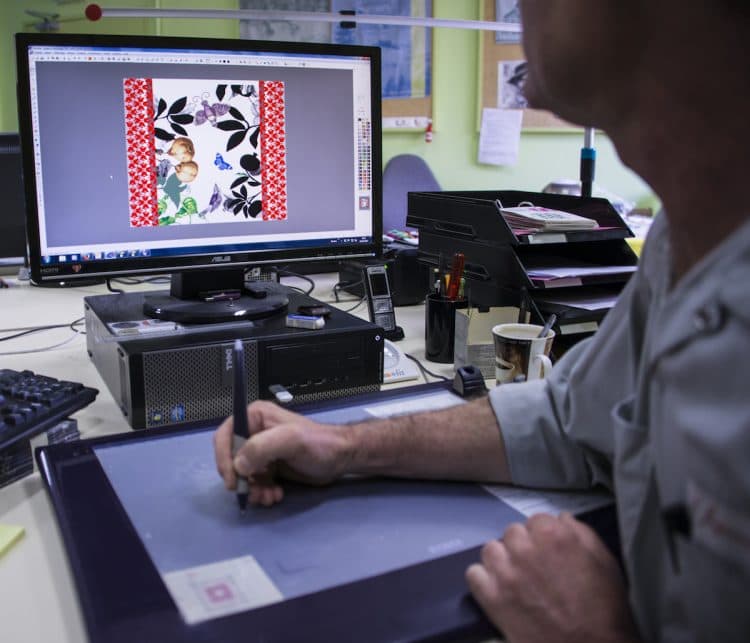 secret fabrication jacquard francais transcription graphique