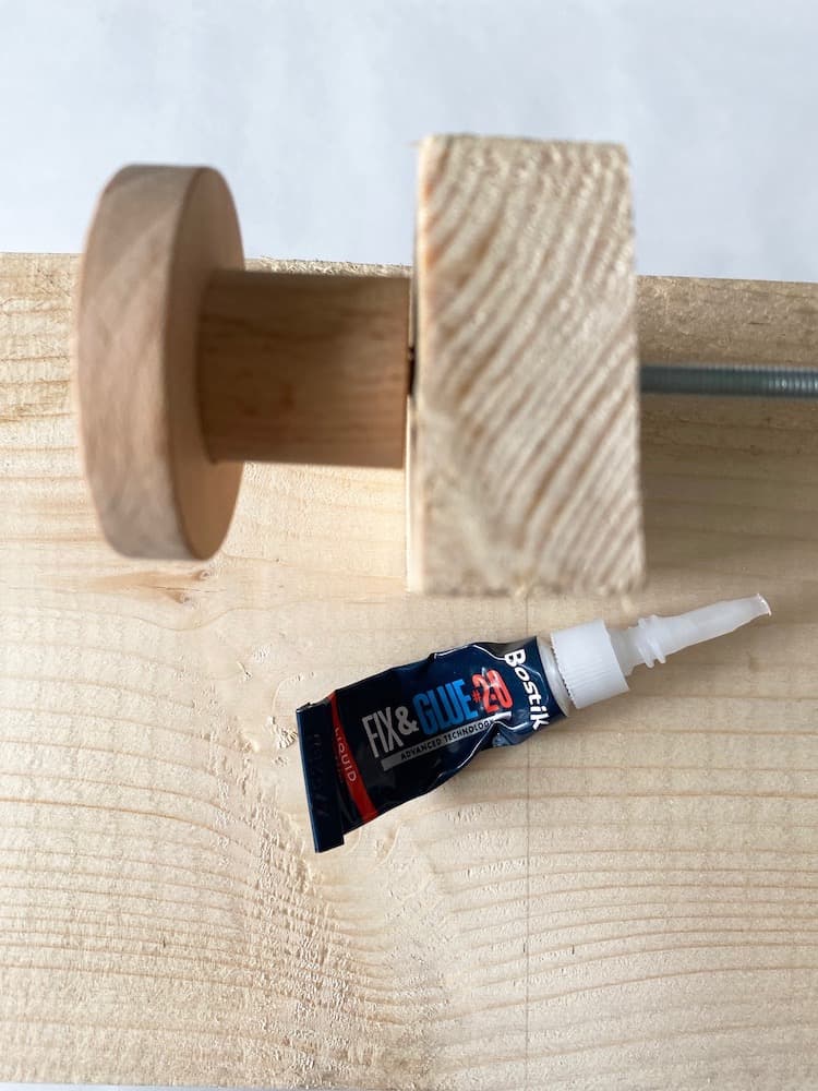 tutoriel bricolage jeu en bois colle bostik idée cadeau noel à fabriquer