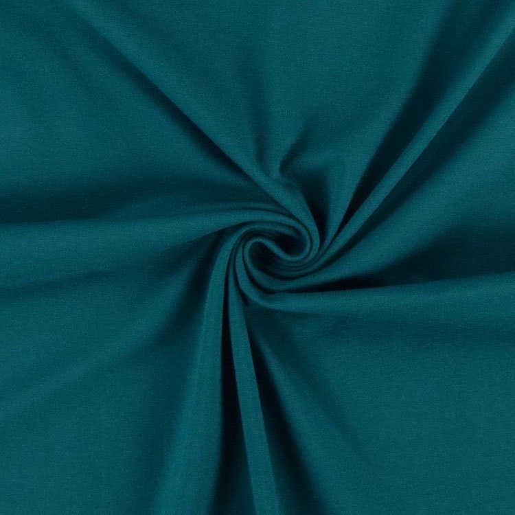 tissu bleu pétrole déco intérieure inspiration clematc