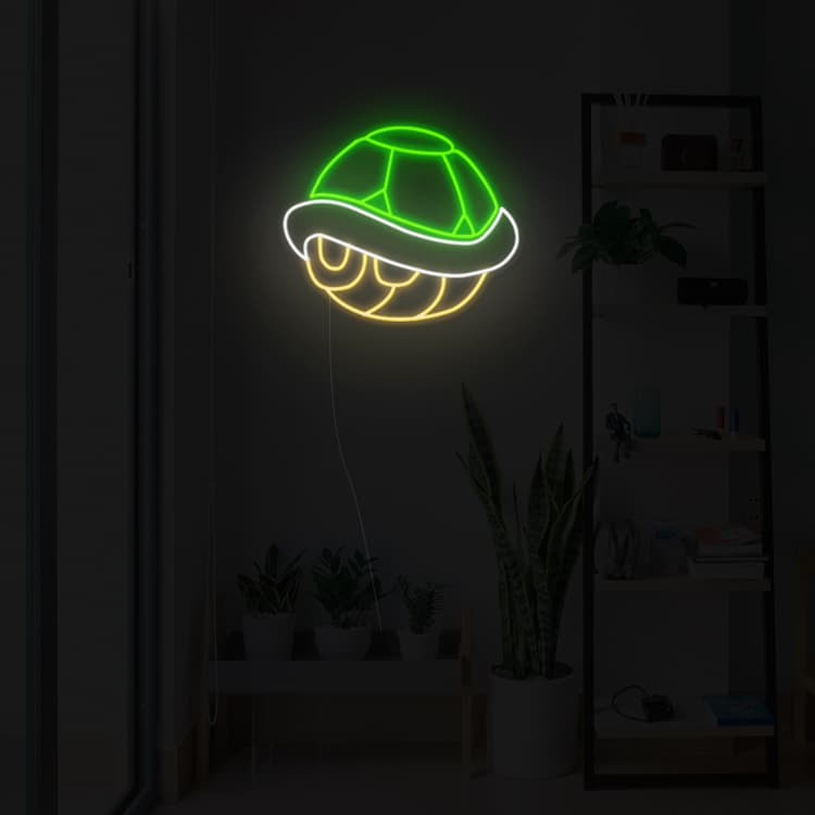 chambre neon deco cosy enfant