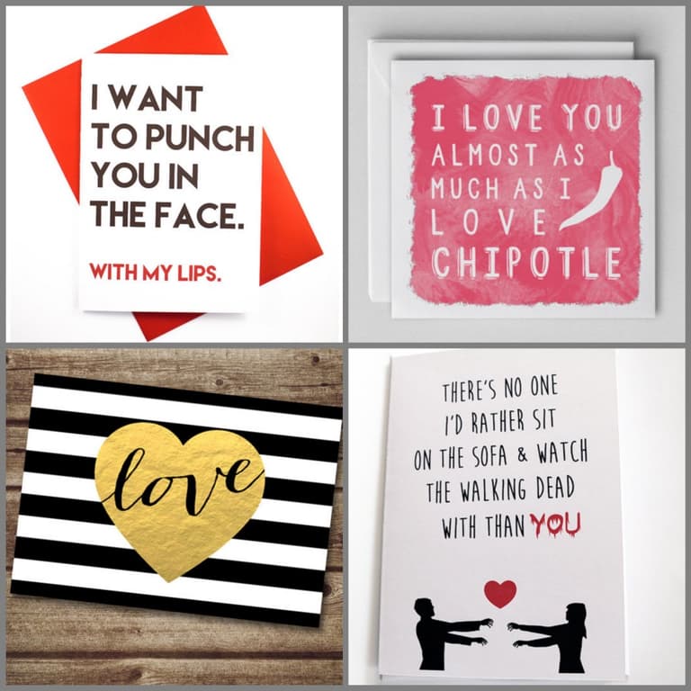 Be my valentine card. carte de saint valentin Etsy. ClemAroundTheCorner.
