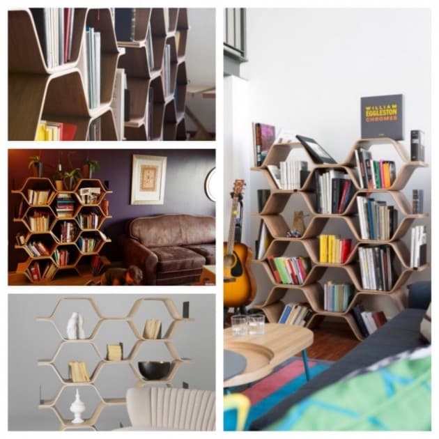 Bibliothèque Polygon Made - blog déco - clem around the corner