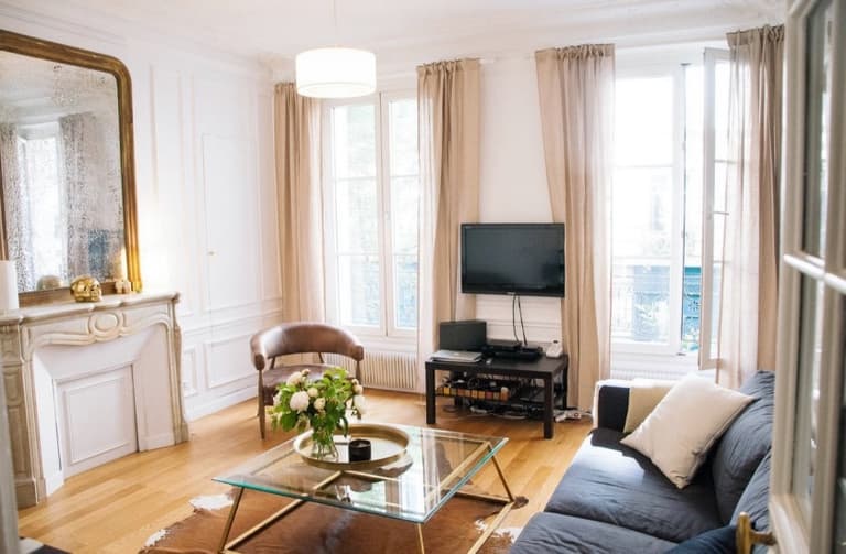 salon moderne pivoine