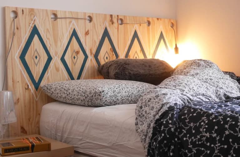 idées pour faire soi-même sa tête de lit DIY