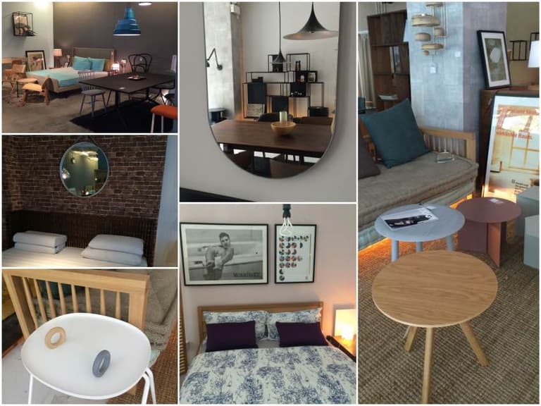 Showroom Grafunkt à Singapour avec mobilier design et luminaires contemporains