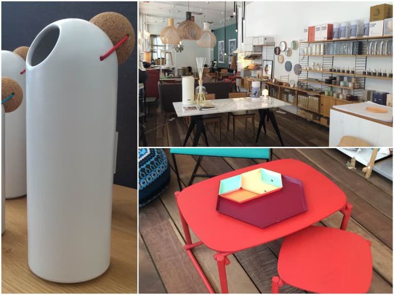 Boutique déco à Singapour avec meubles contemporains et objets pour la maison